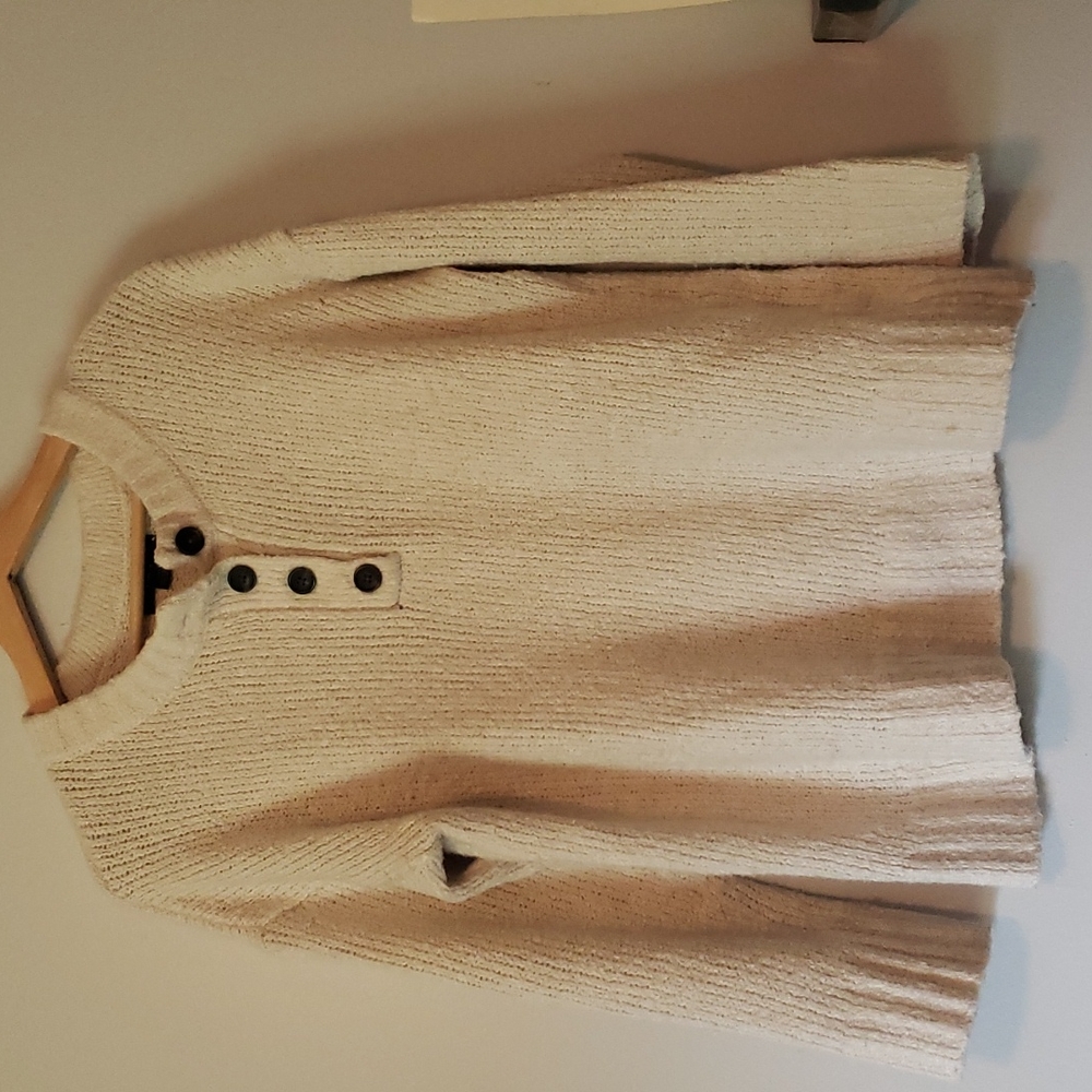 American Eagle Jegging Fit Womens Cream Sweater S
